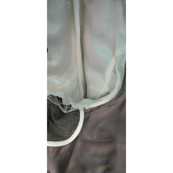 ZARA Mens 2 piece suit Light Gray Wool Pants 35x31 Blazer Size Men's  38 - Picture 6 of 12